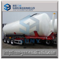64000 Liter 3 axle lifting Aluminium Dry Bulk Tanker trailer